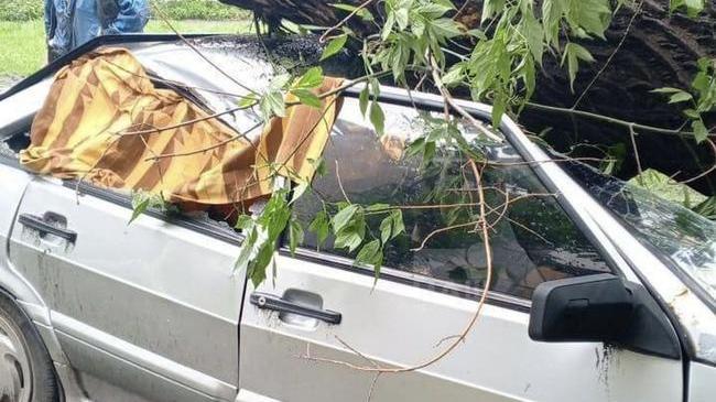 🤕Последствия грозы в Челябинске