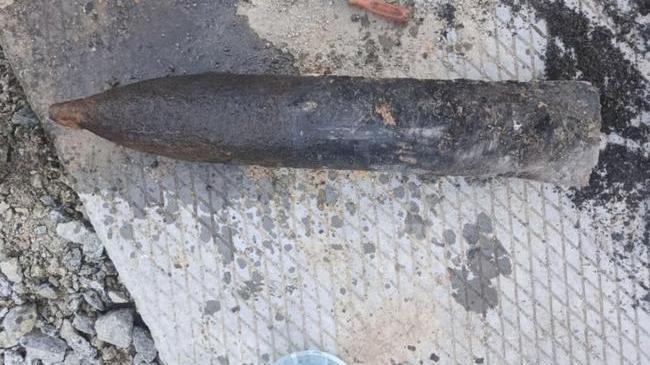 💣 На стройке нашли опасный снаряд