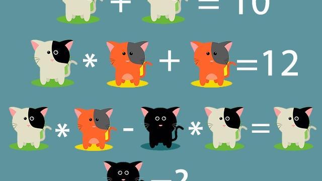 Ну-ка, самые внимательные, сможете решить? 😺😻