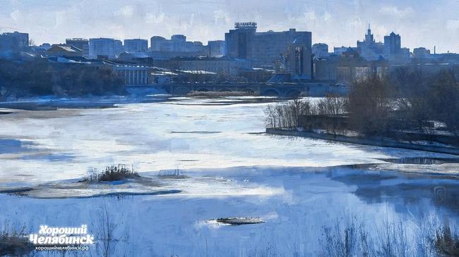 ❄ Красивое фото зимнего Челябинска. А вы ждете наступления зимы?