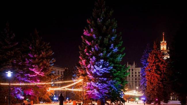 ❄💚 Новогодние украшения города! 🎄