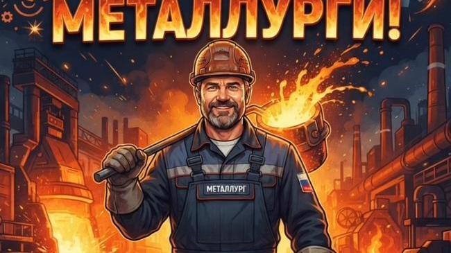 Поздравляем с днем металлурга! 🔥