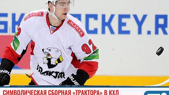 🏒 Самородок Кузя, американская оборона и новый снайпер-рекордсмен. Символическая сборная «Трактора» в КХЛ