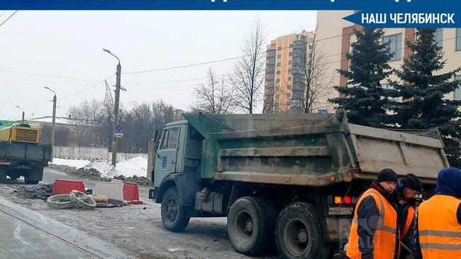 В центре Челябинска ограничено автомобильное движение