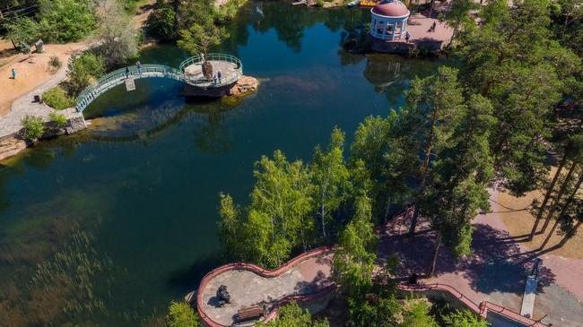 Парк Гагарина с высоты птичьего полета 🦅