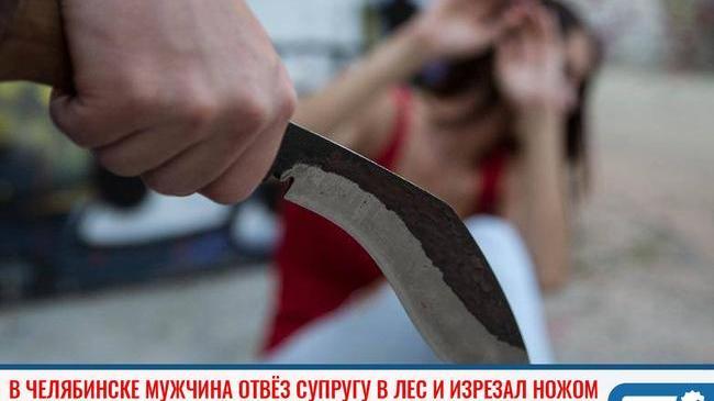 ❗В Челябинске мужчина отвёз супругу в лес и изрезал ножом 😱 