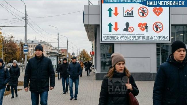 📈 Челябинская область лидирует по числу курильщиков на Урале