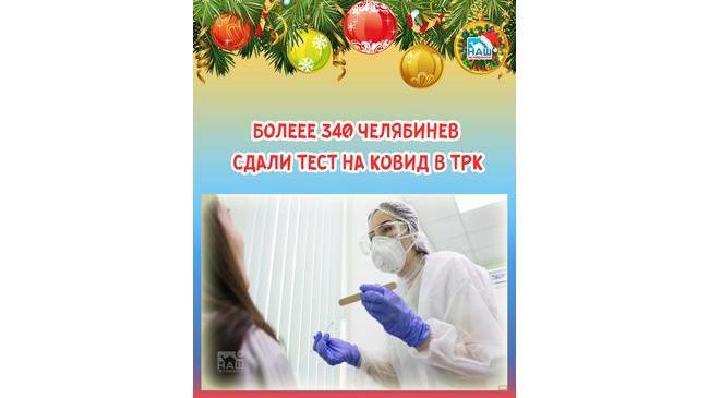 👉🏻 Вчера, 8 января, в торгово-развлекательных комплексах Челябинска еще 341 житель города сдал ПЦР-тест на COVID-19. 