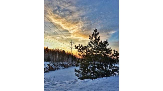 🌇 Красивейший закат в Челябинске