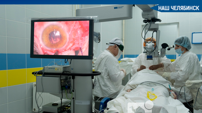 👁 Редкий случай: хирурги-офтальмологи ЧОДКБ провели операцию по устранению гемангиомы глаза 