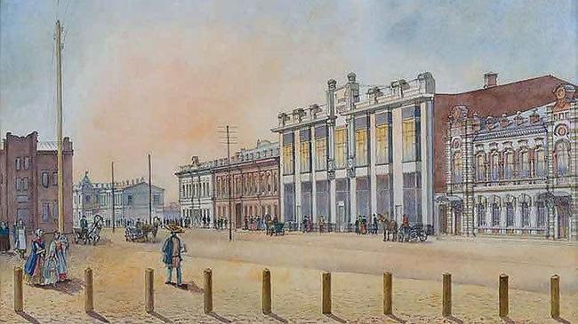 🎨 Старый Челябинск на акварели Юрия Данилова. Узнаете место?