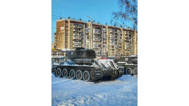 Сад Победы, Т-34.