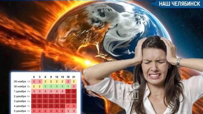 💥 В Челябинске ожидается одна из самых мощных магнитных бурь за последние месяцы