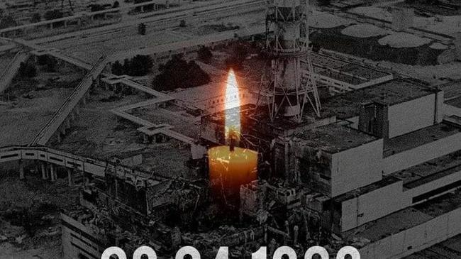 ☢ 🥀 26 апреля 1986 года, 35 лет назад, произошла одна из страшных катастроф человечества - авария на Чернобыльской АЭС. 