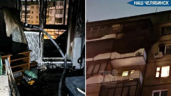 🔥 В Челябинске мужчина погиб в загоревшейся квартире