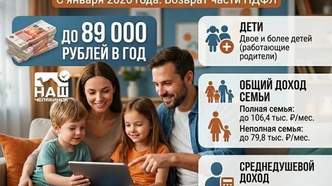 💰 Налоговый кэшбэк для семей с детьми