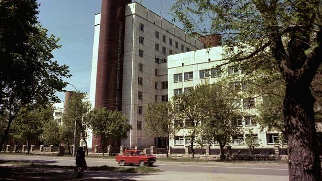  Горбольница. Улица воровского. 1980 год