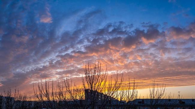 ☀ Доброе утро! Вот и первый весенний рассвет! Опишите стикером, как у вас прошла зима?