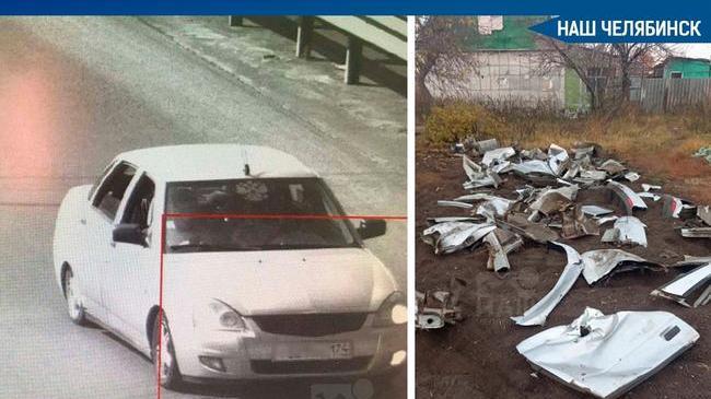 😨 Южноуралец разобрал машину на части и закопал в чужом огороде.