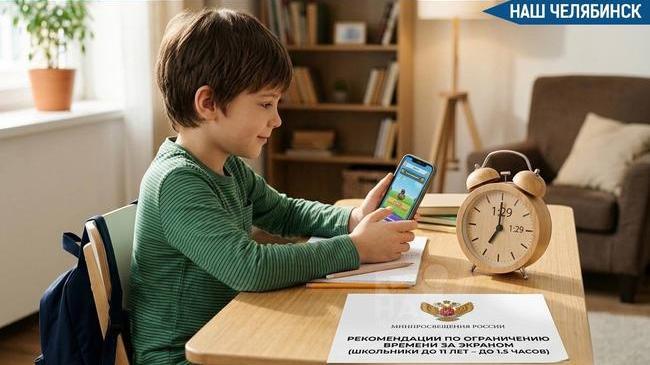 🕒 Минпросвещения ограничило время за экраном для школьников