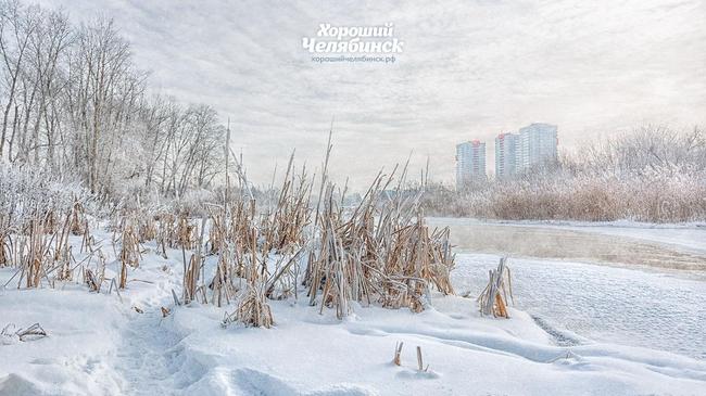 ❄ Морозный Челябинск. Опишите стикером, какие эмоции у вас вызывает зима!