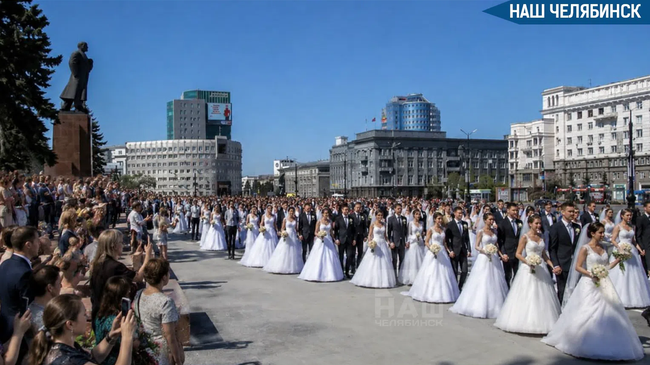 💍 На площади Революции хотят устроить массовую свадьбу