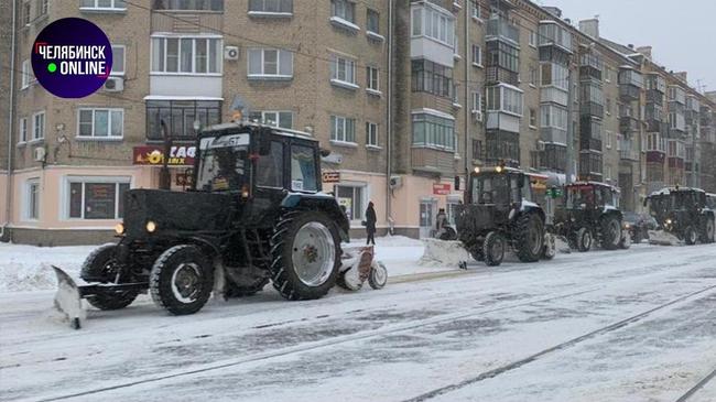 ❄ С челябинских улиц за прошедшие сутки вывезли больше 200 тонн снега
