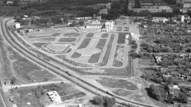 Меридиан в районе областного ГАИ. 