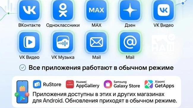 💙 Сервисы VK работают в обычном режиме