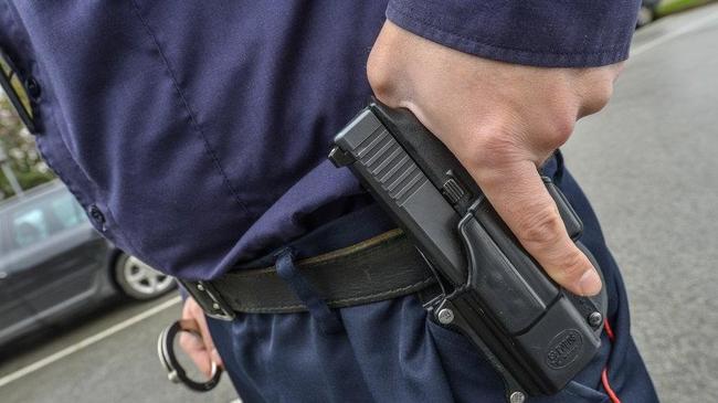 В Челябинске пьяный дебошир отбирал оружие у полицейского