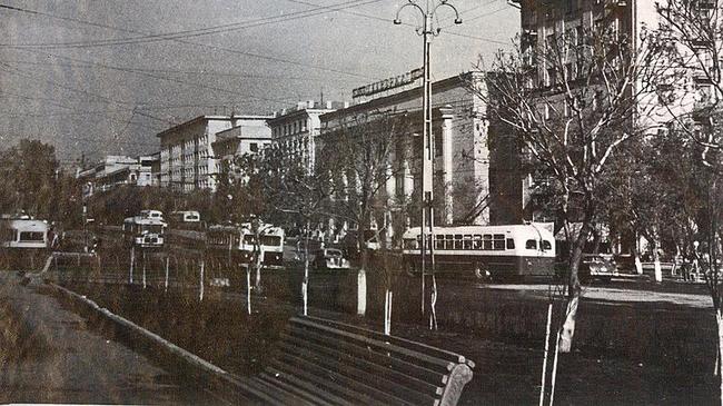 Проспект Ленина в 1962-ром году