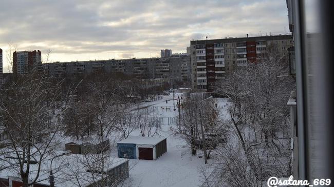 Красивый зимний город