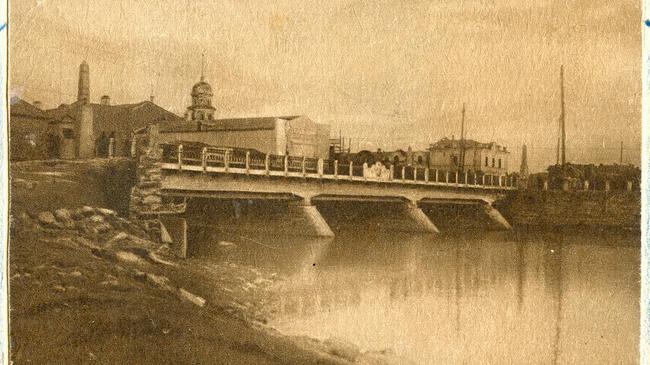 Мост через р. Миасс, начало 1930-ых гг.