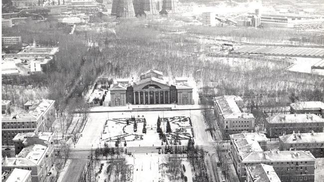 Панорама Челябинска, 1977 год. Узнали, откуда было сделано фото? 