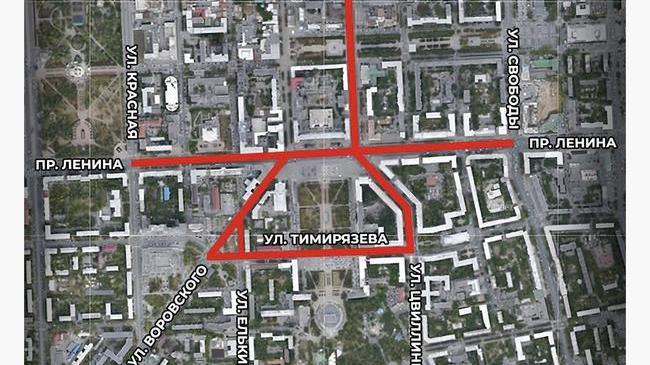 🛑 В центре Челябинска завтра перекроют движение