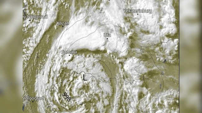 ☔ В Челябинскую область надвигается мощный циклон