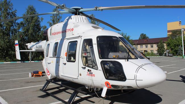 В Челябинске презентовали вертолет санавиации