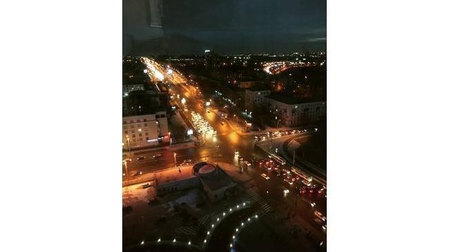 Челябинск с 18 этажа отеля Видгоф