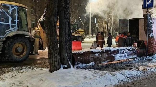 ❗️В Челябинске 31 января устранили крупную коммунальную аварию в Металлургическом районе