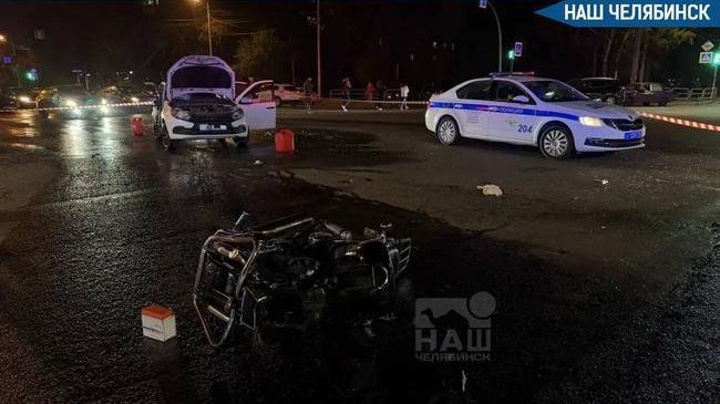 😨 В Челябинске в смертельном ДТП погиб мотоциклист