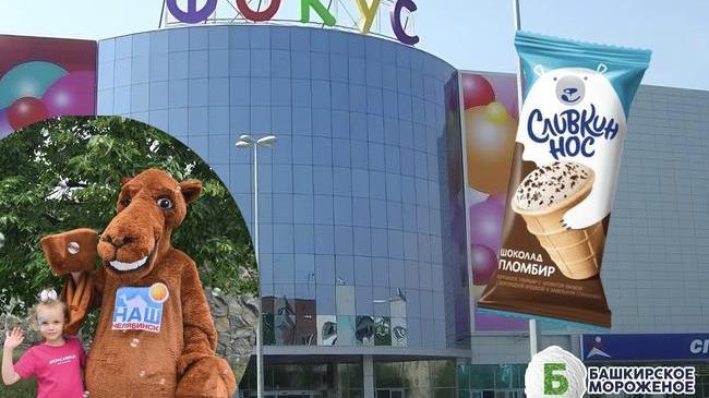 🍦 Верблюд «Нашего Челябинска» подарит детям более 500 упаковок мороженого! 