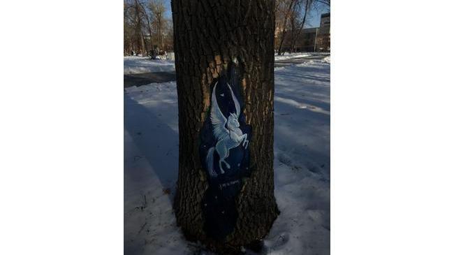  🎨 Как думаете, где у нас в Челябинске такая красота? ❄