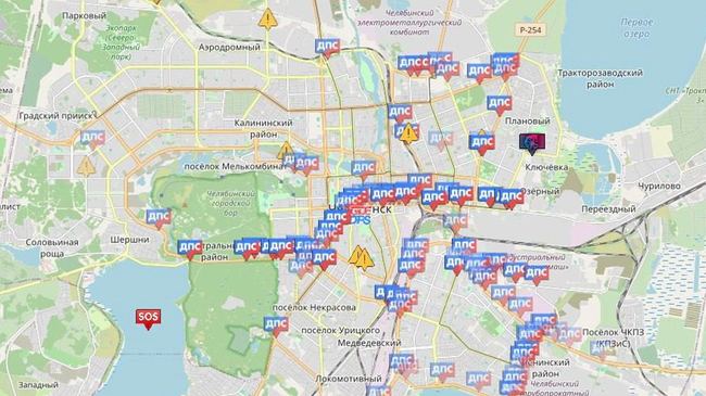 🚔 Сегодня около 100 экипажей ДПС дежурят на улицах города. Чуть посвободнее район северо-запада.