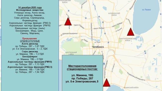 ⚡Охранять качество воздуха в Челябинске перестали 15.12.2020 г. 🤔 