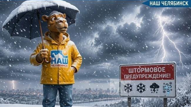 ❄️ На Челябинскую область надвигаются дожди с мокрым снегом