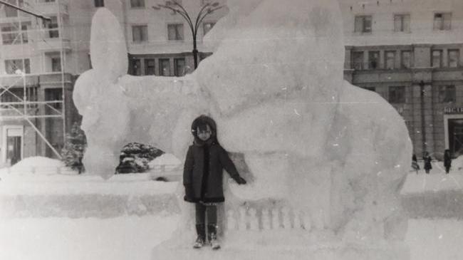 ❄ Снежный городок, зима 1985-1986 год