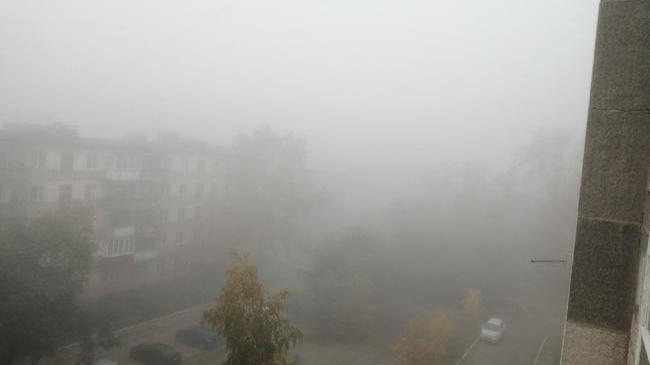 Туман в Челябинске 🌁