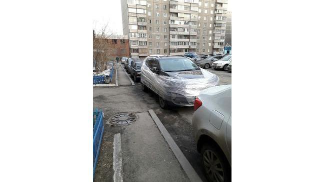 Последствия неправильной парковки, ЧМЗ, Аральская 212)))