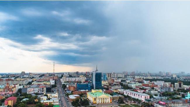 Челябинск накрывает ливнем⛈